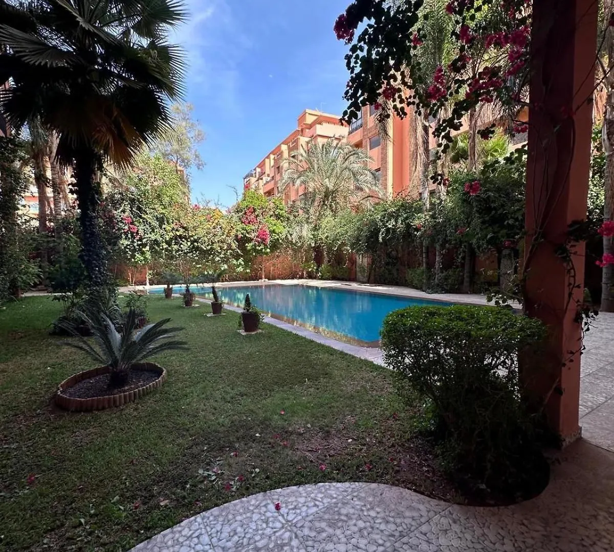 Magnifique Appartement 2 Chambres Et Piscine De Standing 马拉喀什 公寓